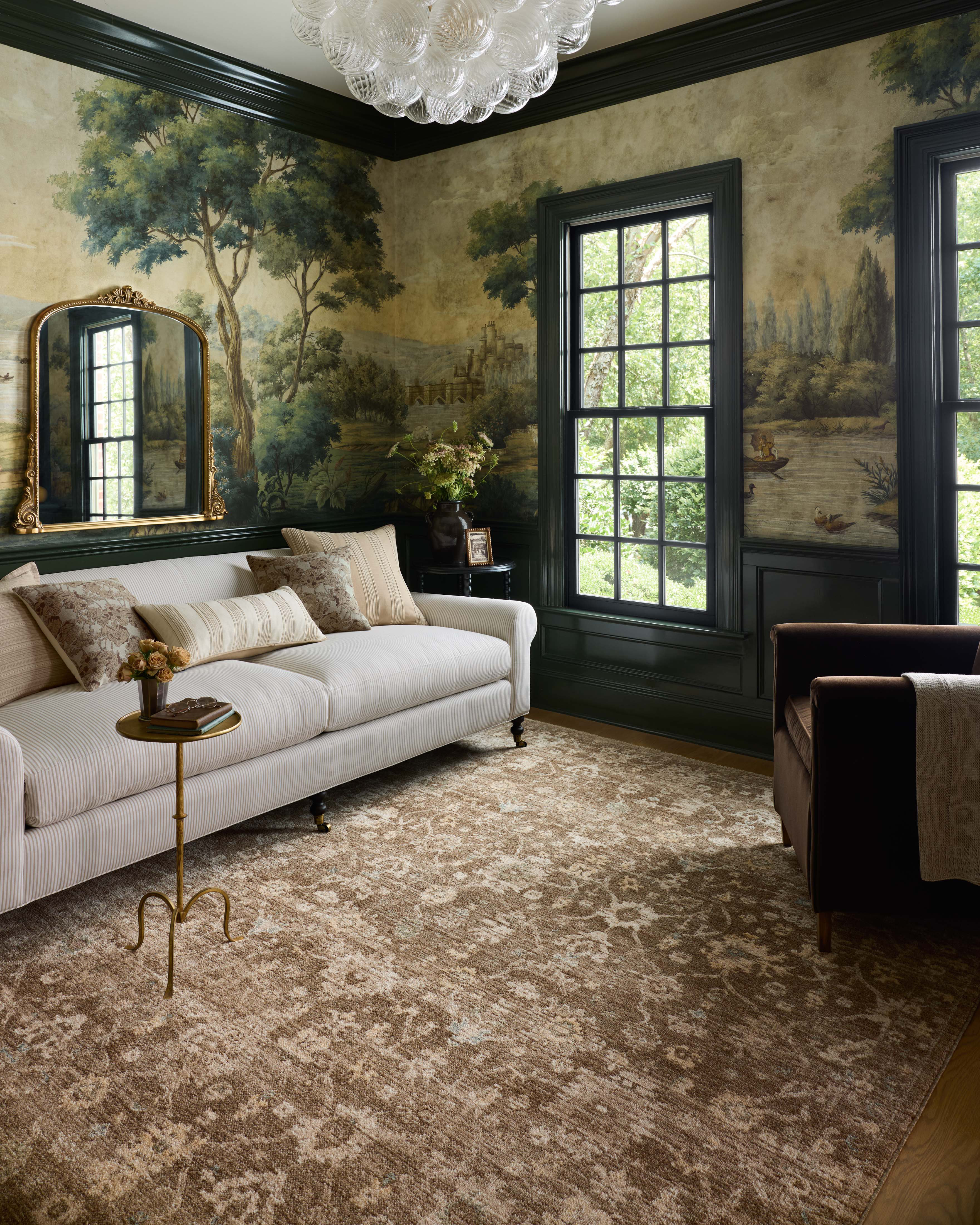 Chris Loves Julia x Loloi Palma Brown / Earth Area Rug & Reviews